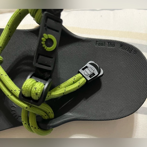 XeroShoes Genesis Barefoot Sandal Lightweight Packable Green Sz Men's 7 Women 8 - Picture 3 of 5